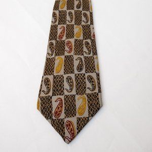 Robert Talbott Tadpoles tie 100% Italy Silk USA